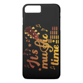 Het is muziektijd, gouden gitaar musical Case-Mate iPhone case (Achterkant)
