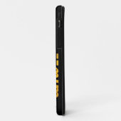 Het is muziektijd, gouden gitaar musical Case-Mate iPhone case (Achterkant/links)