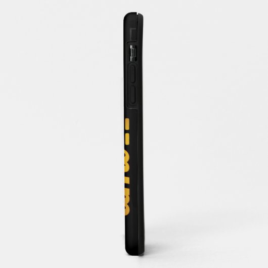 Het is muziektijd, gouden gitaar musical Case-Mate iPhone case (Achterkant/links)