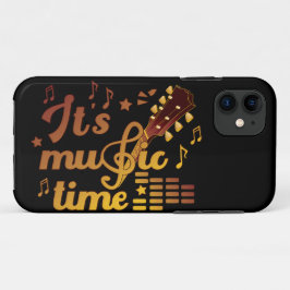 Het is muziektijd, gouden gitaar musical Case-Mate iPhone case