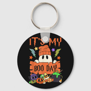 Het is My Boo Day Booday Kinder Schattigee Ghost B Sleutelhanger