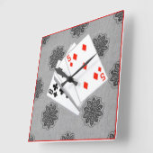 Het is 'n vent die klokklok is. vierkante klok (Hoek)