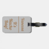 Het is Nacho Bag. | Financiering Bagagelabel (Achterkant horizontaal)