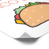 Het is Nacho Gemiddelde Taco Bar, Mexicaans Fiesta Poster (Hoek)