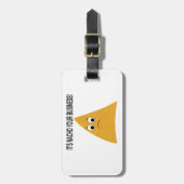 Het is Nacho Your Business Bagagelabel (Voorkant verticaal)