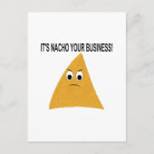 Het is Nacho Your Business Briefkaart (Voorkant)
