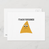 Het is Nacho Your Business Briefkaart (Voorkant / Achterkant)