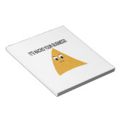 Het is Nacho Your Business Notitieblok (Schuin)