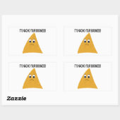 Het is Nacho Your Business Rechthoekige Sticker (Vel)