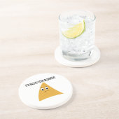 Het is Nacho Your Business Zandsteen Onderzetter (Zijkant)