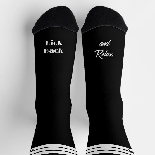 Het is Nap Time Black Crew-Sokken Sokken (Top)