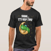 Het is 'Nap Time Sleepy Rex' T-shirt (Voorkant)