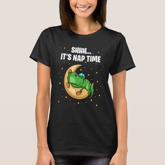 Het is 'Nap Time Sleepy Rex' T-shirt (Voorkant)