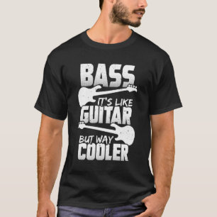 Het is net als gitaar, maar veel koeler bijbelcade t-shirt