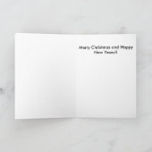 Het is net als vorig jaar feest. feestdagen kaart (Binnen)