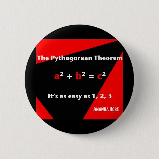 Het is net zo gemakkelijk als 1, 2, 3 rode Button (Voorkant)