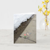 Het is net zo onwaarschijnlijk als de lente kaart (Gele Bloem)