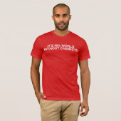 Het is NH2 (amine) wereld zonder chemici! T-shirt (Voorkant volledig)
