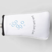Het is niemands schuld die opborrelt golfheadcover (Voorkant)