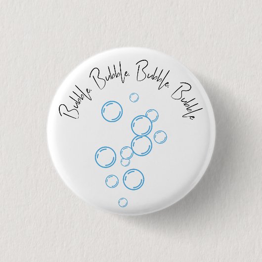 Het is niemands schuld die opborrelt ronde button 3,2 cm (Voorkant)