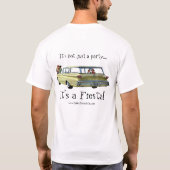 Het is niet alleen een feest...Het is een Fiesta! T-shirt (Achterkant)