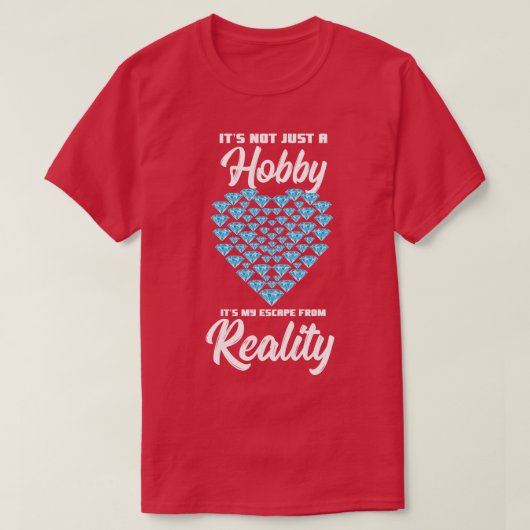 Het is niet alleen een hobby die mijn ogen van de  t-shirt (Design voorkant)