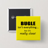 Het is niet alles vierkante button 5,1 cm (Voorkant /achterkant)