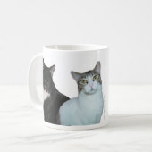 Het is niet altijd zwart-wit. koffiemok (Voorkant links)