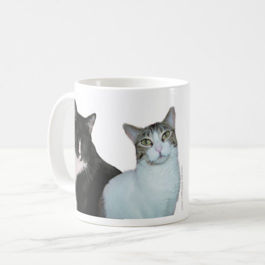 Het is niet altijd zwart-wit. koffiemok (Voorkant links)