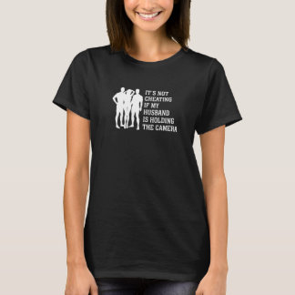 Het is niet bedrogen als mijn man het spel vasthou t-shirt