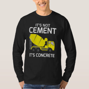 Het is niet beton - civiel ingenieurs t-shirt