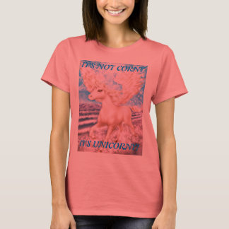 HET IS NIET CORNY - HET IS UNICORNY! T-SHIRT