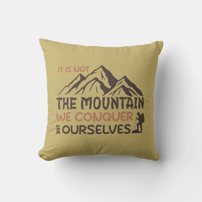 het is niet de berg die wij veroveren , maar onsze kussen (Voorkant)