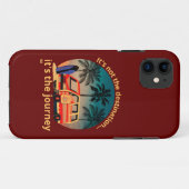 HET IS NIET DE BESTEMMING... levensstijl Case-Mate iPhone Case (Achterkant (horizontaal))