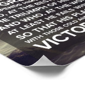 "Het is niet de criticus die telt..." Poster prijs (Hoek)