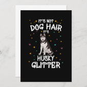 Het is niet de Dog Hair... maar de glitter. Kaart (Voorkant / Achterkant)