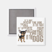 Het is niet de grootte magneet (Voorkant / Achterkant)