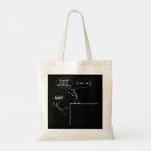 Het is niet de Herfst Force vergelijking - Grappig Tote Bag (Achterkant)