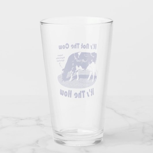 Het is niet de Koe, maar hoe Glas (Achterkant)