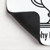 Het is niet de trofeebeheer van het eten. muismat (Hoek)