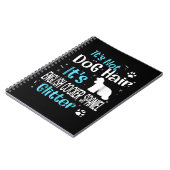 Het is niet Dog Hair Het is Engelstalige Cocker Sp Notitieboek (Linkerzijde)