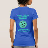 HET IS NIET EENVOUDIG GROENE T-Shirt TE ZIJN (Achterkant)