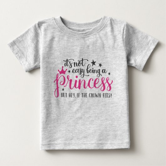 Het is niet gemakkelijk om een prinses te zijn T-S (Voorkant)