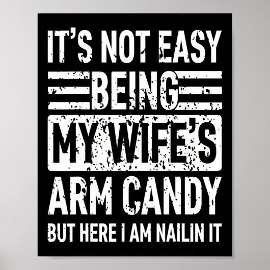 Het is niet gemakkelijk om mijn vrouw te zijn; s a poster (Voorkant)