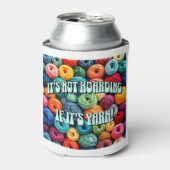 Het is niet hamsteren als het garen is blikjeskoeler (Blikje Voorkant)