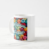 Het is niet hamsteren als het garen is koffiemok (Voorkant links)