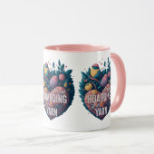 Het is niet hamsteren als het garen is - schattig mok (Voorkant rechts)