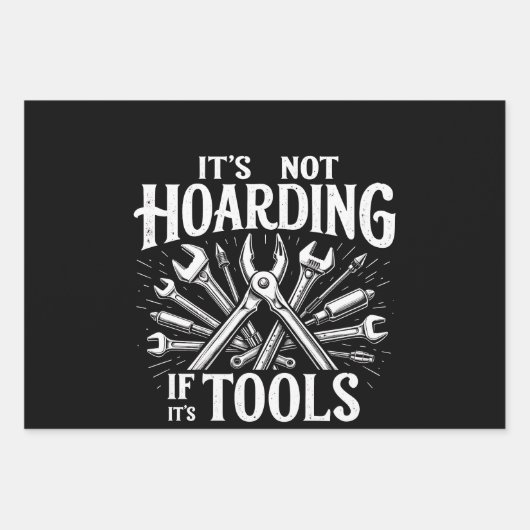 Het is niet hamsteren als het gereedschap Mechanic Inpakpapier Vel (Voorkant 3)