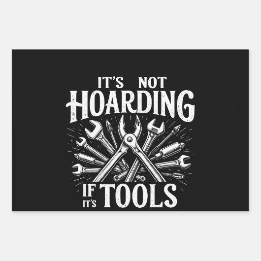 Het is niet hamsteren als het gereedschap Mechanic Inpakpapier Vel (Voorkant 2)