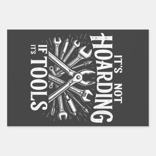 Het is niet hamsteren als het gereedschap Mechanic Inpakpapier Vel (Voorkant)